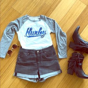 Hurley Baseball Tee